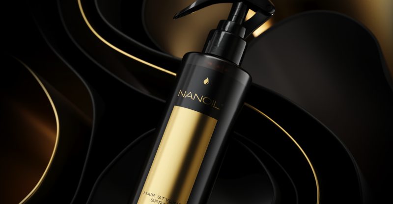 spray per migliorare la gestibilità dei capelli nanoil
