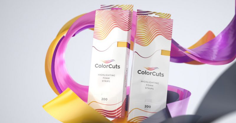 cartine in schiuma per tinta ColorCuts